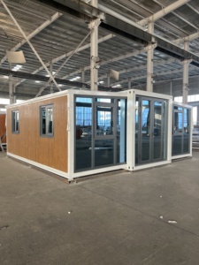 Contenedor habitable de alta calidad de 20 pies, plegable, de dos habitaciones, prefabricado, de lujo, expandible, casa contenedor pequeña, oficina plegable. - Product Image 6