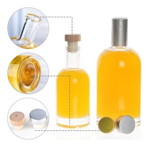 Botellas de vodka absolutas de vidrio transparente de <span class=keywords><strong>350ml</strong></span> y 750ml de alta calidad con tapa - Product Image 6