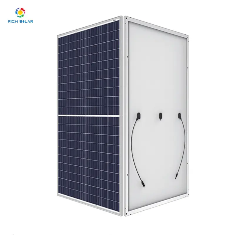 الغنية تخصيص جودة نصف أحادية الخلايا الشمسية بولي كفاءة عالية 500W 540W 550W 600W 650W 670W الألواح الشمسية للمنزل نظام