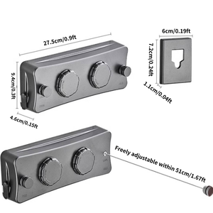 <b>Wall</b> <b>Mounted</b> Stainless Steel Line <b>Clothes</b> <b>Drying</b> Laundry Line Indoor <b>Outdoor</b> <b>Clothes</b> Line Retractable Clothesline - Product Image 2