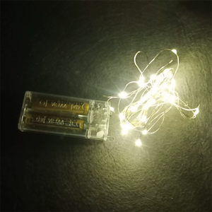 <strong>Battery-Powered</strong> LED <strong>Christmas</strong> Fairy Copper String <strong>Lights</strong> 2AA/3AA Wholesale Price for Indoor Outdoor Use Plastic Material - Product Image 6