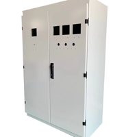 Boîtier de commande métallique extérieur, résistant aux intempéries IP54, boîte en acier, armoire électrique industrielle, boîtier de jonction