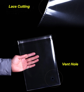 Prix d'usine, emballage personnalisé, sacs en plastique transparent OPP, adhésifs, sérigraphie, gaufrage, qualité alimentaire, taille personnalisée - Product Image 6