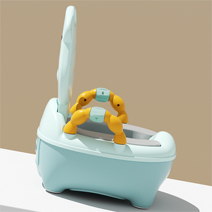 Siège de toilette portable en plastique pour enfants, pot de sécurité pour bébé avec motif animal, marchepied d'intérieur pour l'apprentissage de la propreté des enfants - Product Image 3