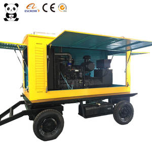 שקט מטלטלין 40KW/50KVA נייד קרוואן דיזל גנרטורים לרעש המתנה דיזל גנרטור סט - Product Image 6