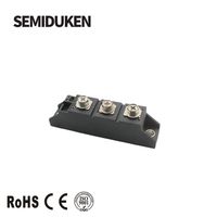 Diode redresseur de pont triphasé 100 ampères Module SCR à thyristor MFA55A MFA1600V | Module de contrôle de puissance standard SEMIDUKEN
