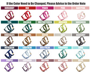 Teal Veet <b>Dog</b> and Leash Set, Personalize Step In <b>Puppy</b> <b>Harness</b>+Collar+Bowtie+Poo Bag Holder, No Pull Wedding <b>Harness</b> Bundle - Product Image 6