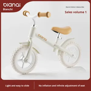 Bicicleta de Equilibrio 3 en 1 para Niños Bianchi, Marco de Metal, para Niños de 1 a 5 Años, Andador para Bebés, Pedales, Bicicleta de Dos Ruedas de Nivel Inicial - Product Image 2