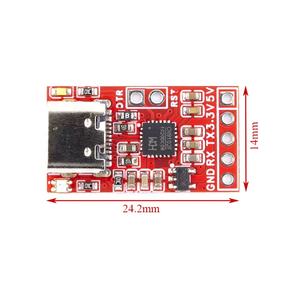 USB to Serial 4Mbps ความเร็วสูง, โมดูล UART TTL ประเภท CH9102F สำหรับการเขียนโปรแกรม, การดีบัก, การดาวน์โหลดข้อมูล - Product Image 3