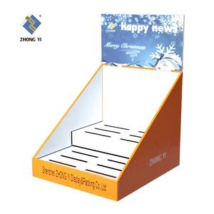 免费定制纸质零售促销折叠纸板台面肥皂展示盒支架 - Product Image 2