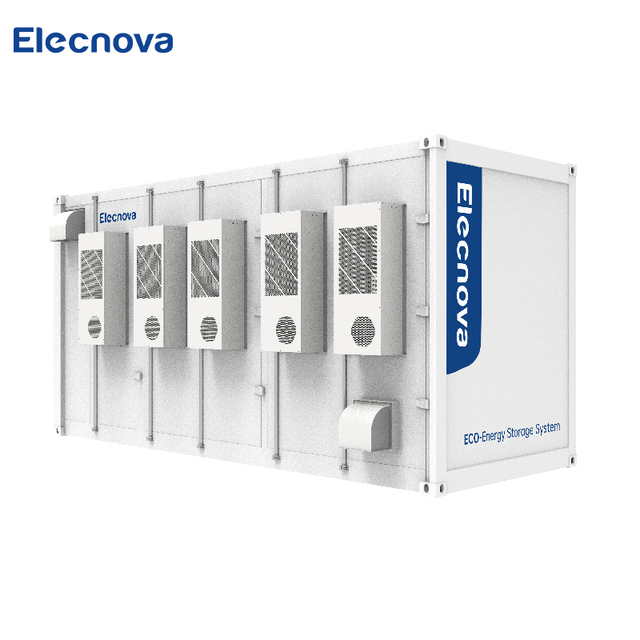 Elecnova Lifepo4 Lithium Battery 280Ah 500kwh Liquid Cooling Ess Lithium Battery Energy Storage Solution System Container