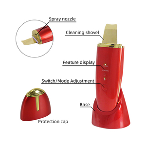 LESSEN Espátula Ultrasónica Nano para la Piel, Limpiador Profundo Facial y Corporal, Eliminador de Puntos Negros, Limpiador de Poros para Uso Doméstico - Product Image 3