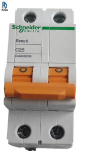 Interruptor de Circuito en Miniatura EA9AN2C25, Interruptor de Bajo Voltaje, Protección Contra Sobrecarga y Cortocircuito, 2P 25A, Eléctrico - Product Image 1