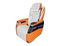 Sièges de voiture en cuir réglables Benz Classe V Vito Hiace Sièges de classe affaires Sièges de luxe Vip pour van Trône de cristal ensoleillé 6.0