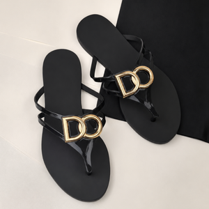 Chaussures de luxe pour hommes et femmes, sandales et tongs de haute qualité pour l'extérieur, style décontracté pour la marche. - Product Image 1