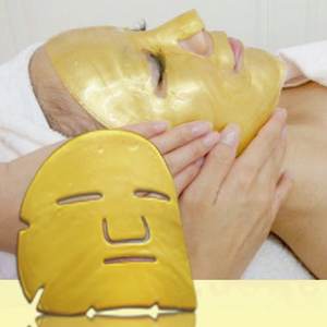 Masque facial au collagène doré en marque propre, anti-rides, hydratant, masque facial doré - Product Image 3