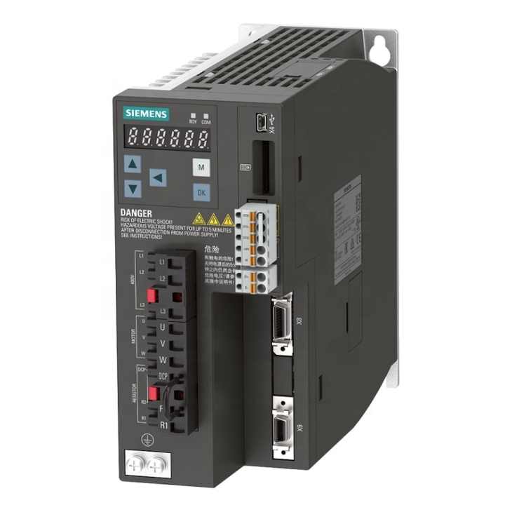 6SL3210-5FE10-8UF0 Siemens SINAMICS V90 with PROFINET input voltage