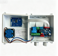 Protecteur de moteur intelligent M7-A IP65 ABS OEM, contrôleur de pompe monophasé avec écran LCD numérique pour pompe à eau de puits profond