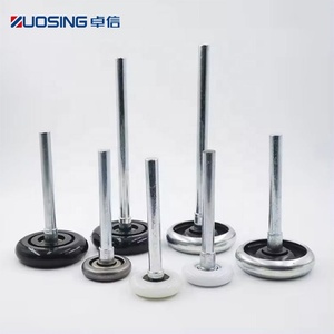 Roulettes de porte de garage en acier de qualité industrielle professionnelle, design à bord convexe <span class=keywords><strong>pour</strong></span> <span class=keywords><strong>rail</strong></span> de guidage de porte sectionnelle - Product Image 2