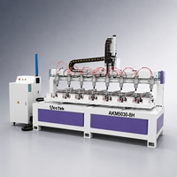 Machine de perçage CNC multi-têtes pour raquettes de plage et de padel, routeur CNC pour le perçage et le fraisage des trous des raquettes de padel