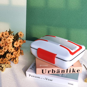 Lonchera Eléctrica con Enchufe para Auto de 12V, Calentador de Comida Portátil, Lonchera Bento para Oficina y Hogar con Contenedor Extraíble y Cuchara - Product Image 5