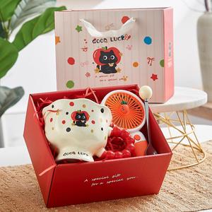 FX Cute Ceramic Coffee <b>Mug</b> <b>Gift</b> Set <b>for</b> Custom Logo Corporate <b>Gift</b> Elegant Christmas Themed Cup with <b>Gift</b> <b>Box</b> - Product Image 1