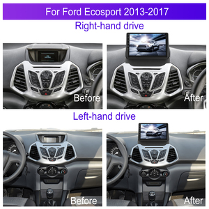 Podofo 9'' Autoradio Android Double Din, Carplay sans fil, Android Auto pour <span class=keywords><strong>Ford</strong></span> <span class=keywords><strong>Ecosport</strong></span> 2013-2017, GPS Wifi, Vente en gros - Product Image 4