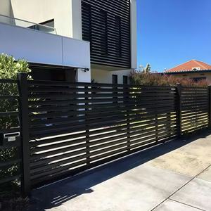 Paneles de Cerca de Aluminio Personalizados, Horizontales, de Lujo, para Privacidad en el Jardín, con Revestimiento en Polvo, Paneles de Cerca de Aluminio para Exteriores - Product Image 3