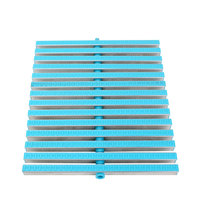 Gitter aus Aluminium legierung 18cm 20cm 25cm 30cm Rutsch feste Schwimmbad gitter Kunststoff-Überlauf-Pool gitter