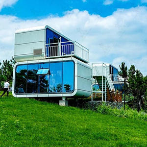 Casa Móvil Tipo Cabaña, Contenedor de Almacenamiento, Hotel B&B con Vista Panorámica al Sol y las Estrellas - Product Image 4