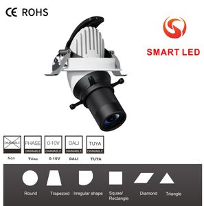 SMART CCT Dali Tuya Dimmable Shapeable Zoomable <b>Projector</b> <b>Light</b> 10W 20W 30W Aluminum Body Led Track Museum 80 90 97 CRI 5-Year - Product Image 5