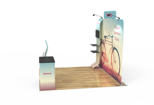 Thiết kế mới nước mùa thu TV Kệ hiển thị đứng xách tay 10x10ft triển lãm thương mại Booth - Product Image 5