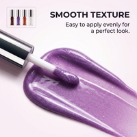 Logo personnalisé, marque privée, 180 couleurs, gloss à lèvres hydratant brillant, gloss à lèvres volumateur, imperméable, longue tenue, gloss à lèvres liquide violet