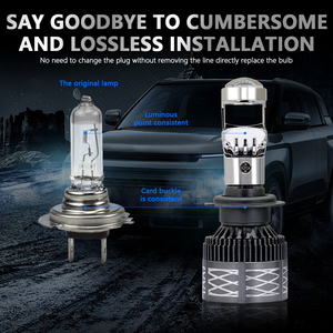 Bombilla LED para Faros Delanteros H4 de 150W y 20000LM, 6000K-6500K, Ajuste Universal, Garantía de 2 Años, Precio de Fábrica - Product Image 6
