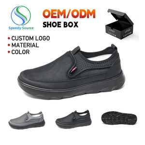 2025 tendencia hombres primavera nueva malla transpirable hombres ligeros suela blanda cómodos zapatos de hombre - Product Image 2