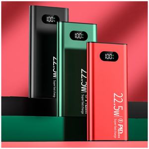 Banco de Energía Portátil PD22.5W con Doble USB y Pantalla LED Digital, Logotipo Personalizado, Cargador Súper Rápido, Capacidad de 10000mAh/20000mAh - Product Image 1