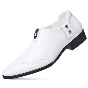 Chaussures habillées en cuir verni noir pour hommes, à enfiler, pour le bureau et les occasions formelles, tailles jeunesse 40 41 42 43 44 45 - Product Image 5