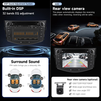 Autoradio 2 din Android12 Lecteur DVD pour Toyota RAV4 2006-2012 GPS Navigation Stereo