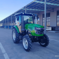 Traktor Pertanian 100hp 4WD dengan Kabin, Dijual