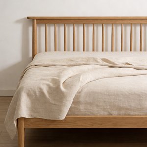 Sábanas de Cáñamo 100% Orgánico, Sábanas de Cáñamo Rumian, Cómodas, de Color Sólido, Decorativas, Ajustables para Cama Doble - Product Image 5
