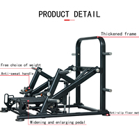 Appareil de musculation multifonctionnel professionnel certifié CE pour la musculation dorsale, soulevé de terre, soufflet, squat et lunge