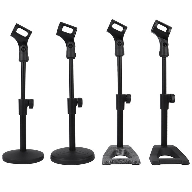 Desktop Desktop Microphone Stand Full Metal Height Adjustable Height Adjustable Multi Function Mic Holder