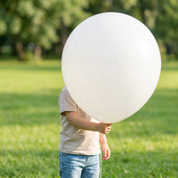 Ballons en latex de Noël et d'Halloween de 24 pouces, 25 pièces/paquet, extra-épais, taille jumbo, certifiés EN71, pour décorations de fête, directement de l'usine