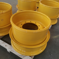 3pcs 25 Inch Tubeless 25-17.00/1.7 OTR Wheel Rim for Wheel Loader LIEBHERR L518 L526 L538 L546 Tyre 20.5-25