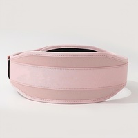 Ceinture de musculation en polyester réglable pour le soutien de la taille, idéale pour l'entraînement de force, la musculation et la protection du dos