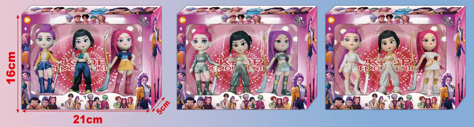 High-quality witch hunting team set of 3