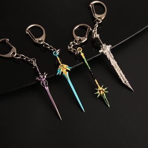 Anime <span class=keywords><strong>Genshin</strong></span> impatto 6CM Mini arma spada modello Skyward Blade ciondolo portachiavi - Product Image 2