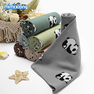 Manta de Bebé Mimixiong, Tejida, Suave y Ligera, con Lindo Diseño de <span class=keywords><strong>Panda</strong></span>, de Algodón, para Cuna, Cochecito y Guardería - Product Image 4