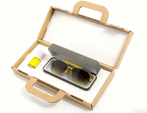 Caja de reloj de cartón de lujo con logotipo personalizado y forma especial - Product Image 1