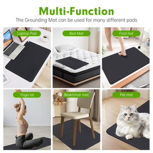 <span class=keywords><strong>Tapis</strong></span> Yoya <span class=keywords><strong>de</strong></span> mise à la terre personnalisé 60*180cm avec cordon <span class=keywords><strong>de</strong></span> mise à la terre <span class=keywords><strong>protection</strong></span> EMF pour un meilleur travail <span class=keywords><strong>de</strong></span> Yoga <span class=keywords><strong>Fitness</strong></span> - Product Image 2